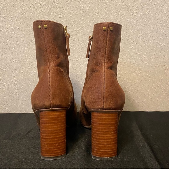 Jerome Dreyfuss Patricia Brown Suede Leather Booties size 38 - Picture 4 of 7